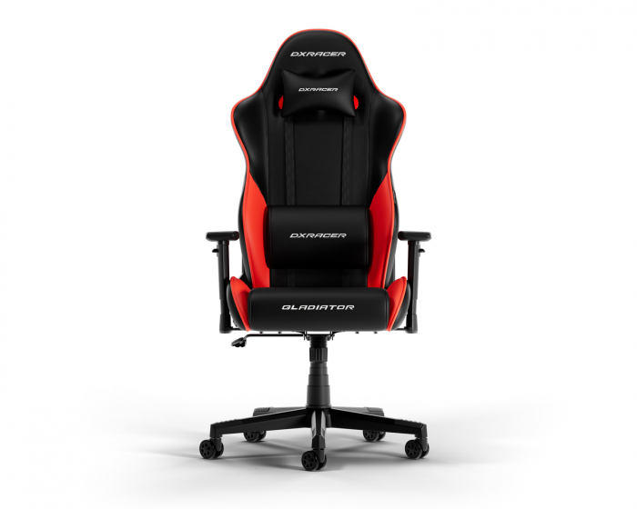 DXRacer GLADIATOR L Musta & Punainen PVC Nahka