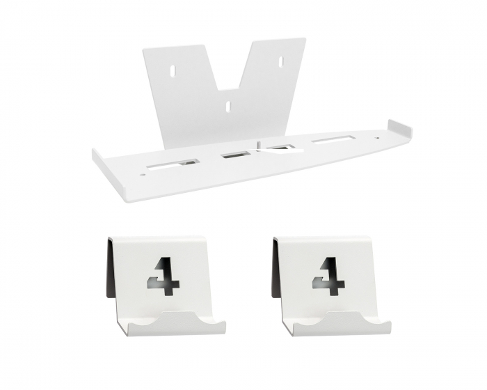 4mount Seinäteline Bundle for PS5 - Valkoinen