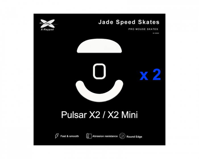 X-raypad Jade Mouse Skates Pulsar X2/X2 Mini/X2V2/X2H - Hiiren Tassut 