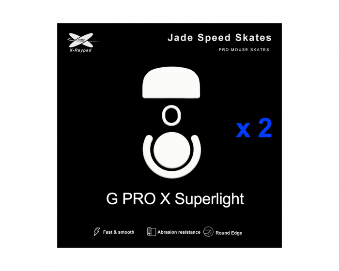 X-raypad Jade Mouse Skates Logitech G Pro X Superlight - Hiiren Tassut