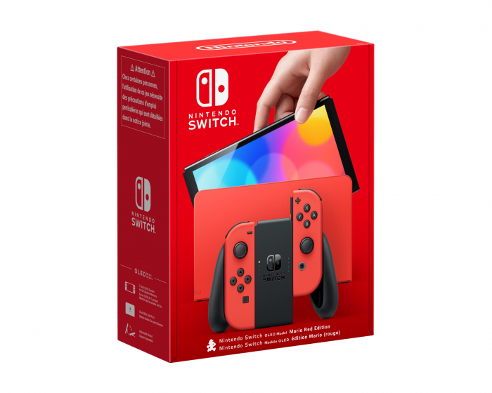 Nintendo Switch Pelikonsoli OLED - Mario Red Edition