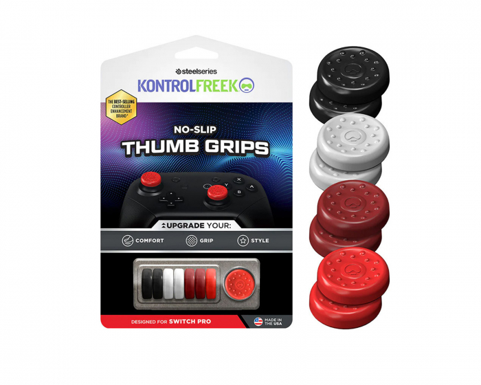 KontrolFreek No-Slip Thumb Grips 8p - (Switch Pro)