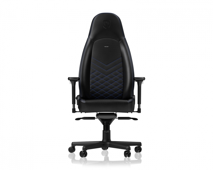 noblechairs ICON PU-Leather - Musta / Sininen