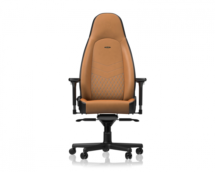 noblechairs ICON Real Leather - Konjakki / Musta