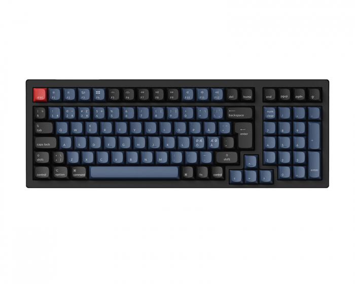 Keychron K4 Pro QMK 96% RGB Hotswap Langaton Pelinäppäimistö [K Pro Red]