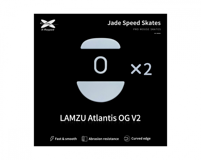 X-raypad Jade Mouse Skates Lamzu Atlantis OG V2 - Hiiren Tassut