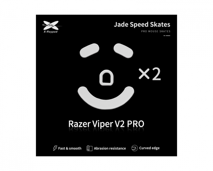 X-raypad Jade Mouse Skates Razer Viper V2 PRO - Hiiren Tassut