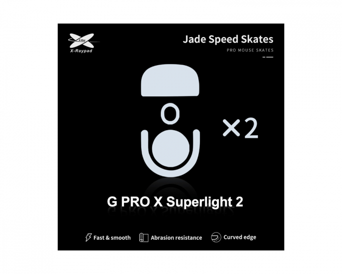 X-raypad Jade Mouse Skates Logitech G Pro X Superlight 2 - Hiiren Tassut
