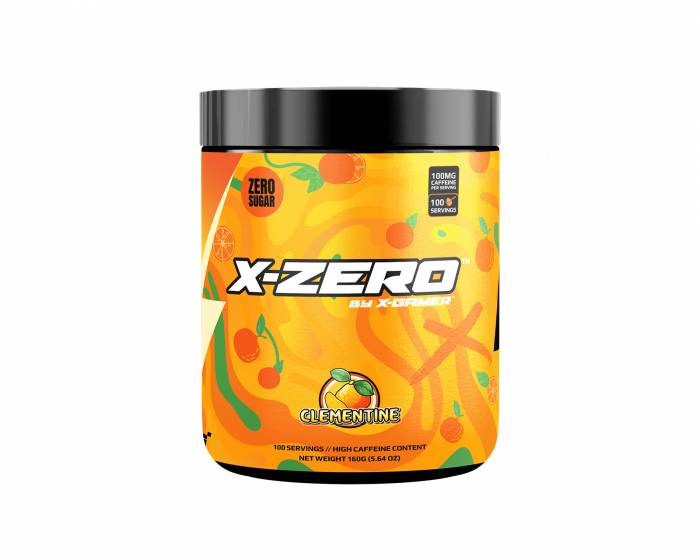 X-Gamer X-Zero Clementine - 100 Servings