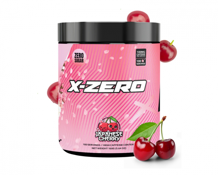 X-Gamer X-Zero Japanese Cherry - 100 Servings