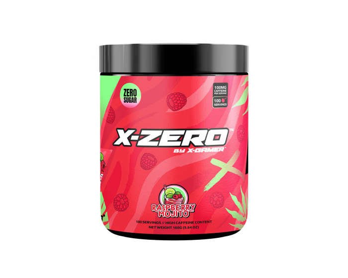 X-Gamer X-Zero Raspberry Mojito - 100 Servings