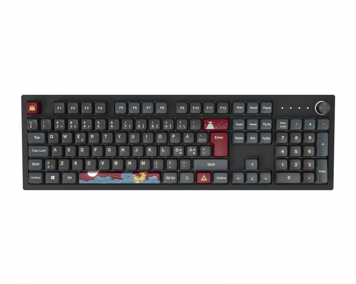 Montech Mkey Fullsize Näppäimistö Darkness - [Gateron G Pro 2.0 Red]