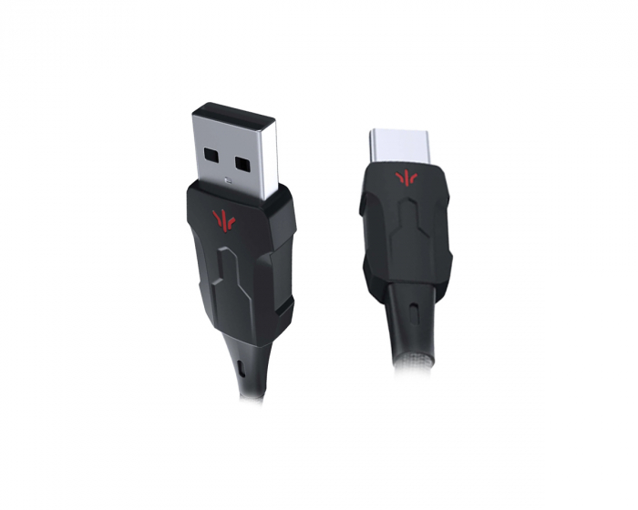 WLMouse Paracord USB-C Kaapeli - Musta