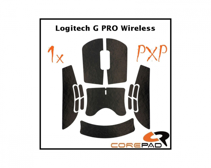 Corepad PXP Grips Logitech G PRO Wireless - Black