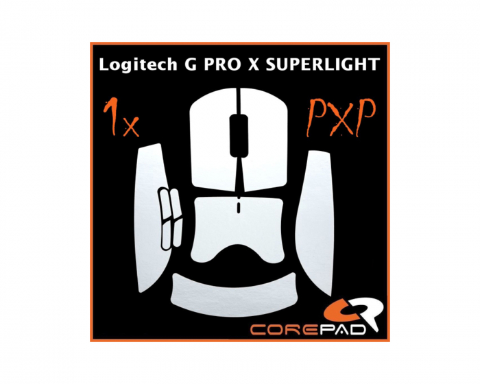 Corepad PXP Grips Logitech G Pro X Superlight 2 - White
