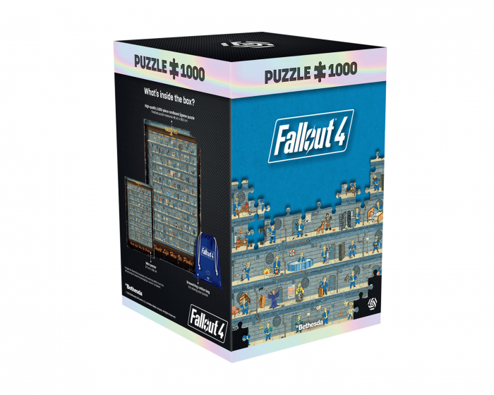 Good Loot Premium Gaming Puzzle - Fallout 4: Perk Poster Palapelit 1000 Palaa