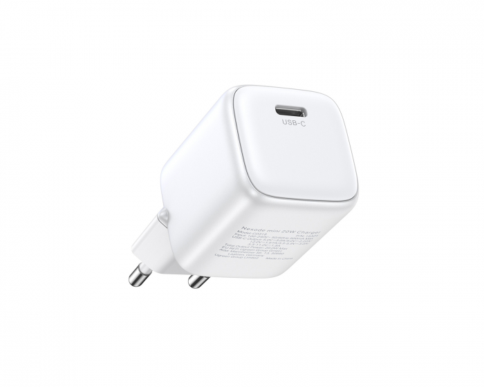 UGREEN Nexode Mini 30W PD GaN Tech Charger - Valkoinen Puhelimen Laturi