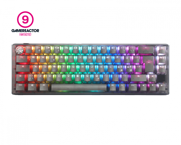 Ducky ONE 3 SF Aura Black RGB Hotswap Näppäimistö [MX Red]