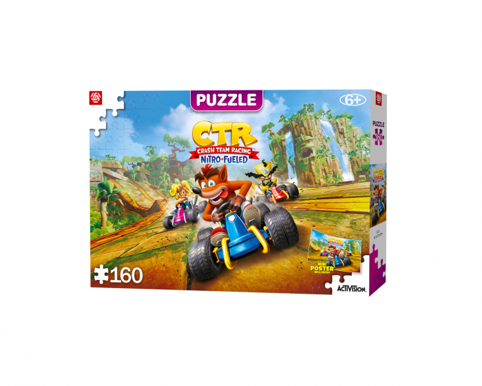 Good Loot Kids Puzzle - Crash Team Racing Nitro-Fueled Lasten Palapelit 160 Palaa