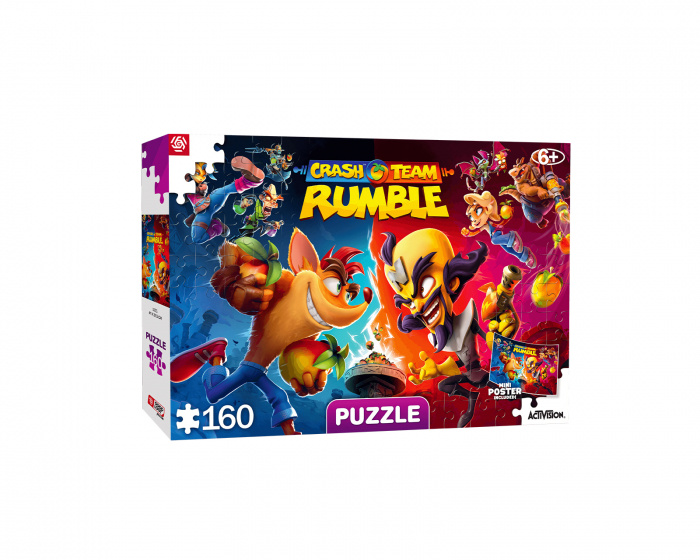 Good Loot Kids Puzzle - Crash Rumble Heroes Lasten Palapelit 160 Palaa