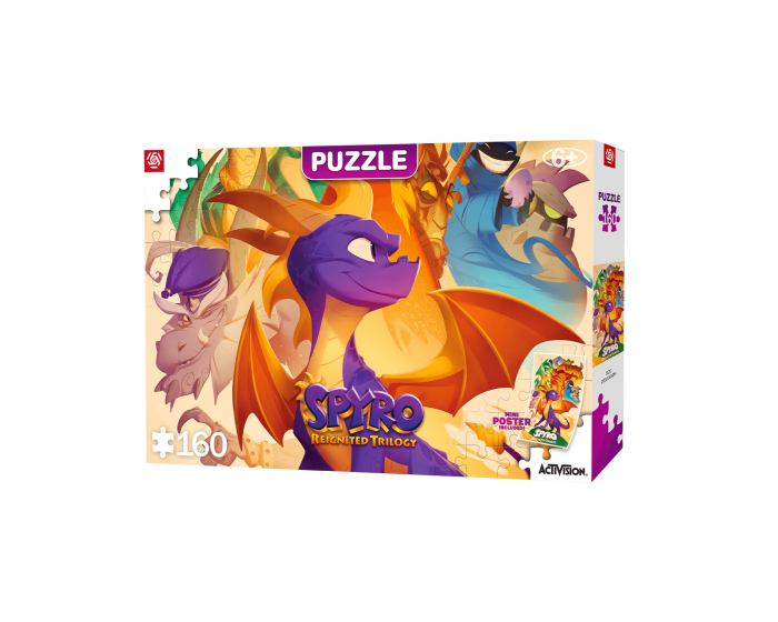 Good Loot Kids Puzzle - Spyro Reignited Trilogy Heroes Lasten Palapelit 160 Palaa