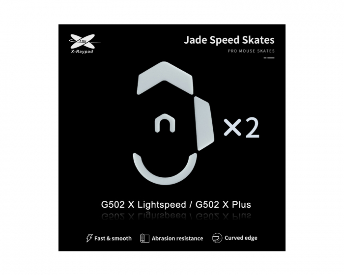 X-raypad Jade Mouse Skates Logitech G502 X Lightspeed/G502 X PLUS