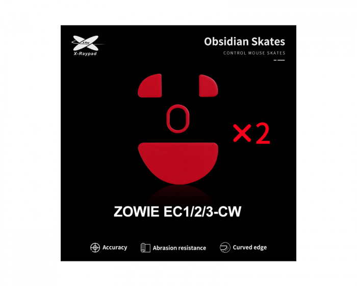X-raypad Obsidian Mouse Skates Zowie EC-CW