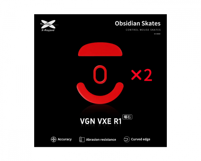X-raypad Obsidian Mouse Skates VGN/VXE Dragonfly R1
