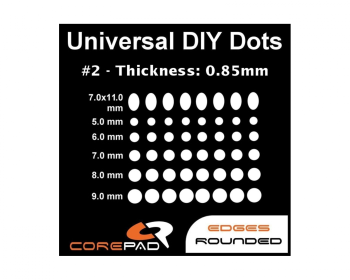 Corepad Skatez Universal Use - Dots 0.85mm