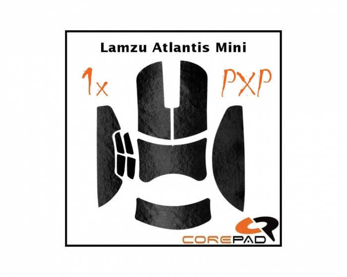 Corepad PXP Grips Lamzu Atlantis Mini - Musta