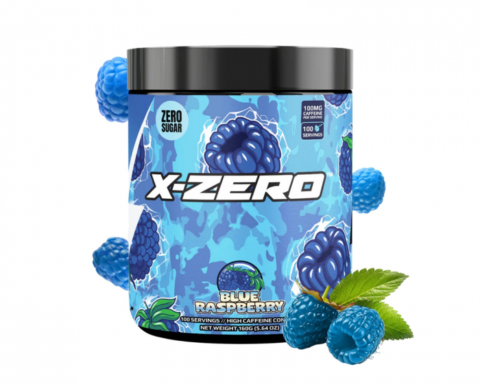 X-Gamer X-Zero Blueraspberry - 100 Annos