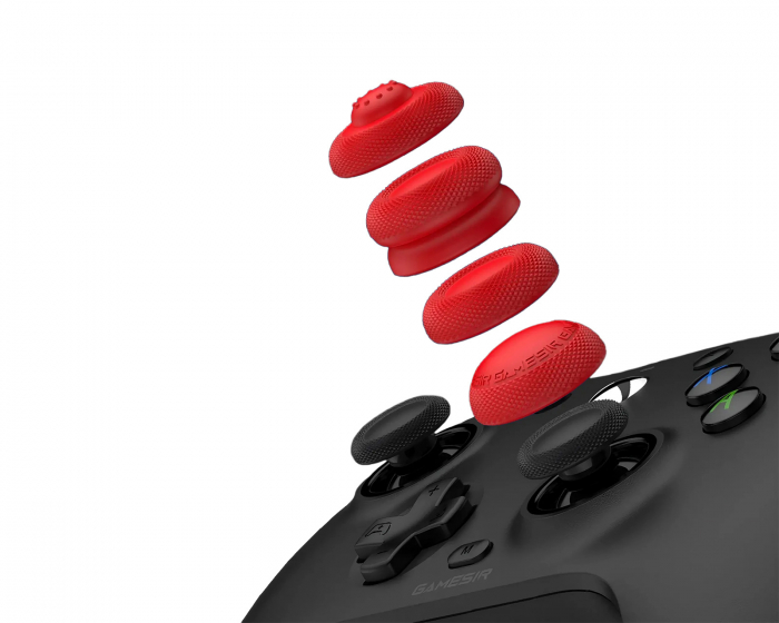 GameSir Joystick Thumb Grips GameSir/Xbox/Playstation/Switch Pro Controllers - Punainen