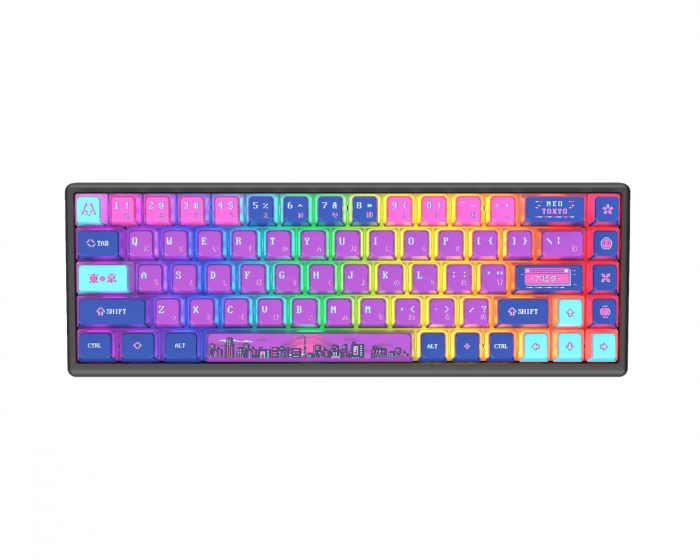 Arbiter Studio Polar 65 - Magneettinen Gaming Näppäimistö - Neo Tokyo [Hall Effect]