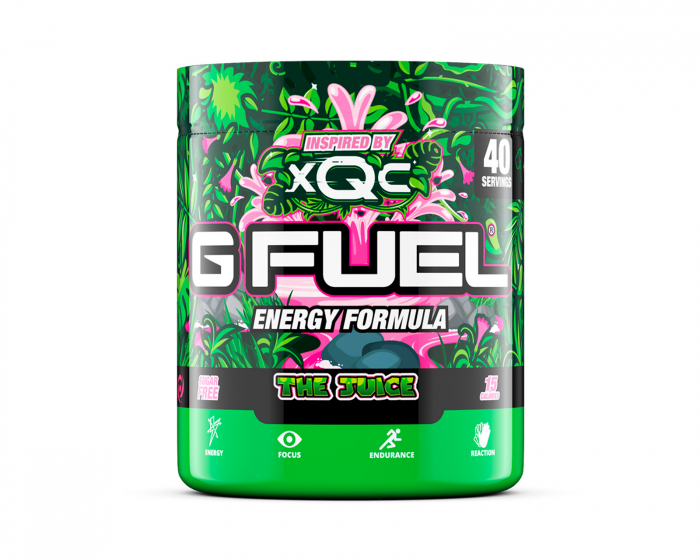 G FUEL The Juice XQC - 40 Annos