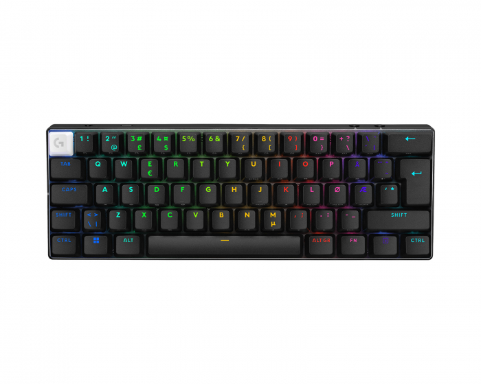 Logitech G PRO X 60 Lightspeed Langaton Gaming Näppäimistö [Tactile Black] - Musta