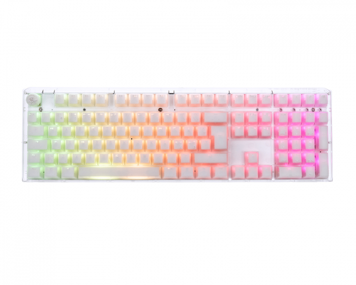 Ducky Aura Keycaps Set Pohjoismainen Layout - Valkoinen