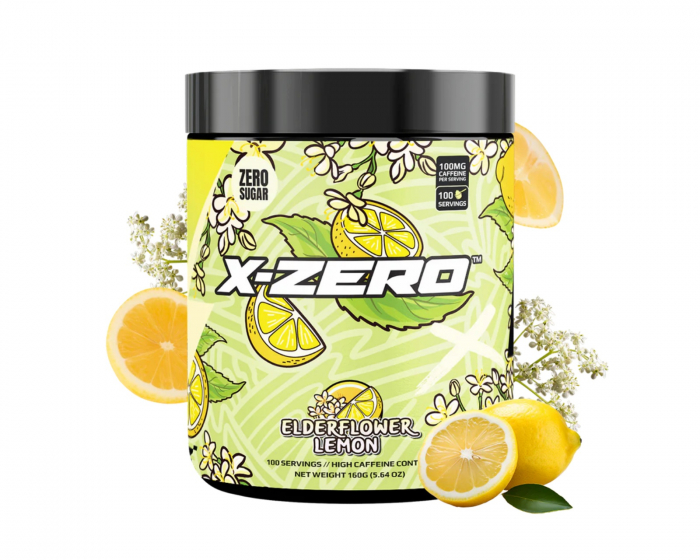 X-Gamer X-Zero Elderflower Lemon - 100 Annos