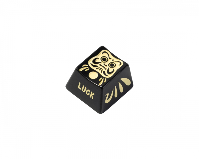 Keychron Dharma Zinc Alloy Artisan Keycap - Musta