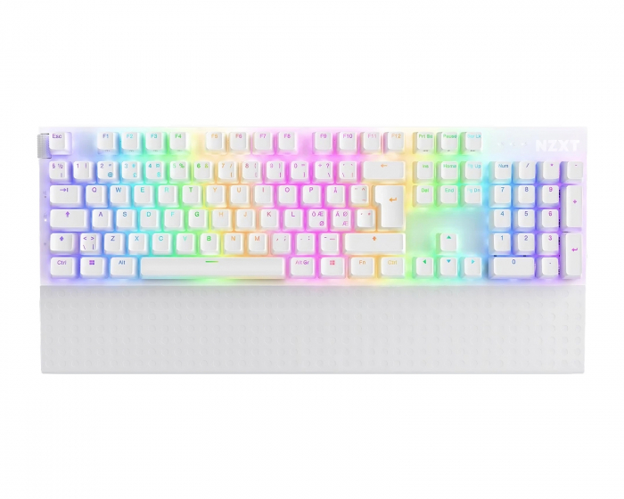 NZXT Function 2 Gaming Näppäimistö [Optical Switch] - Valkoinen