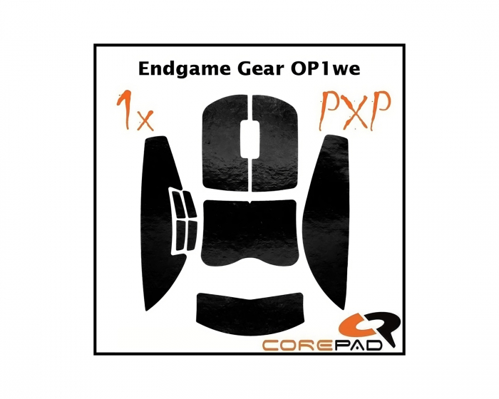 Corepad PXP Grips Endgame Gear OP1/8K/RGB/OP1we - Musta