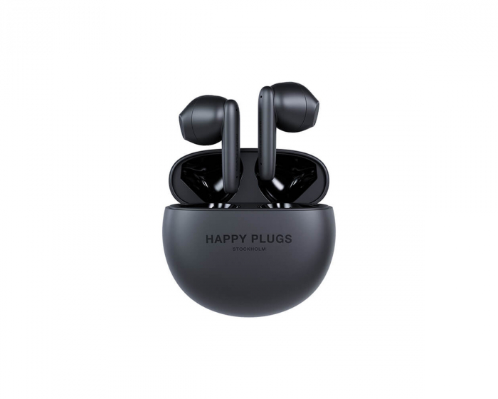 Happy Plugs JOY Lite True Wireless In-Ear Nappikuulokkeet - Musta