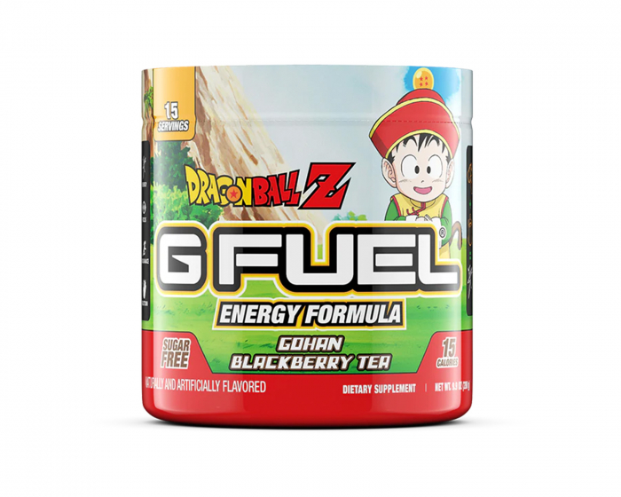 G FUEL Dragon Ball Z Gohan Blackberry Tea - 15 Annos
