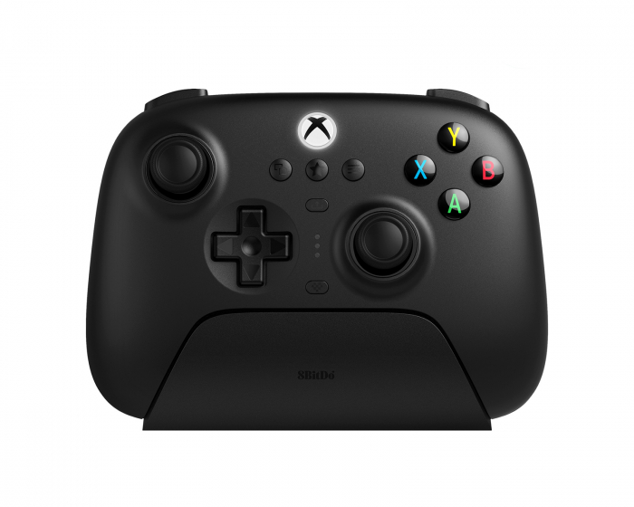 8Bitdo Ultimate 3-mode Controller Xbox Hall Effect Edition - Musta Langaton Ohjain