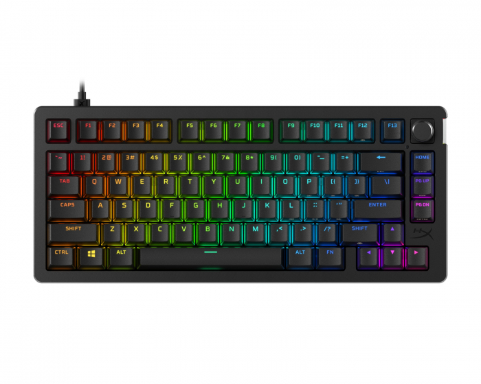 HyperX Alloy Rise Pelinäppäimistö 75% (Linear) - Musta