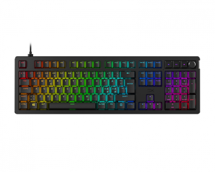 HyperX Alloy Rise Pelinäppäimistö Full-Size (Linear) - Musta