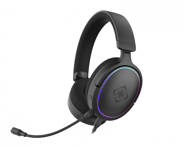 Deltaco Gaming DH430 Langallinen RGB Gaming Headset - Musta