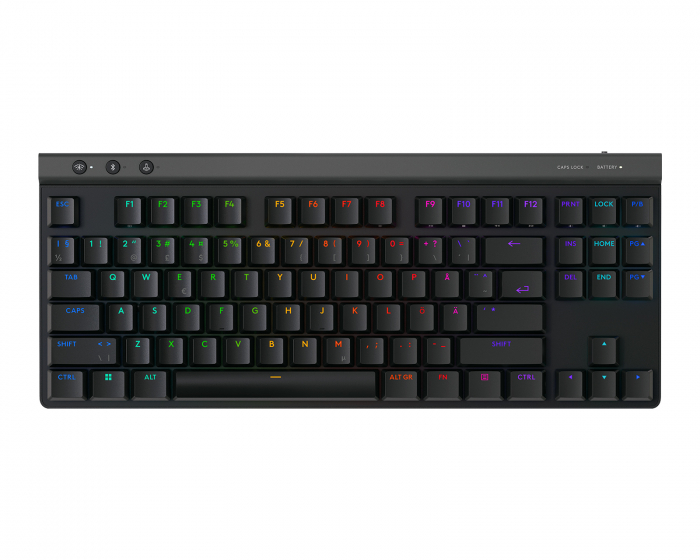Logitech G515 TKL Lightspeed Langaton Pelinäppäimistö [Tactile] - Musta