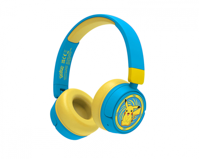 OTL Technologies Pokemon Junior Bluetooth On-Ear Langattomat Kuulokkeet - Pikachu