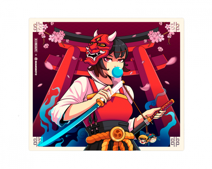 Iconic Blitz Limited Edition Prism Lasinen Hiirimatto - Sakura by Beansboyz