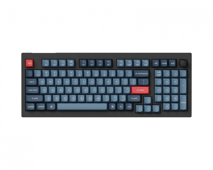 Keychron V5 Max QMK/VIA RGB Hotswap Langaton Näppäimistö [Gateron Jupiter Red] - ISO